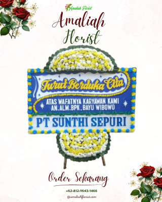 Papan Bunga Duka di Jaro
