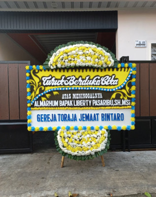 Papan Bunga Duka di Jaro
