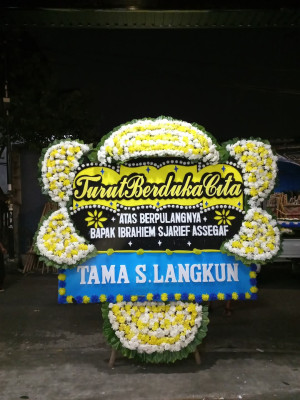 Papan Bunga Duka di Jaro
